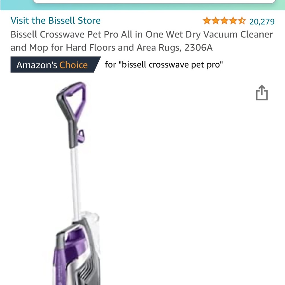 Bissell Crosswave Pet Pro: NEW IN BOX